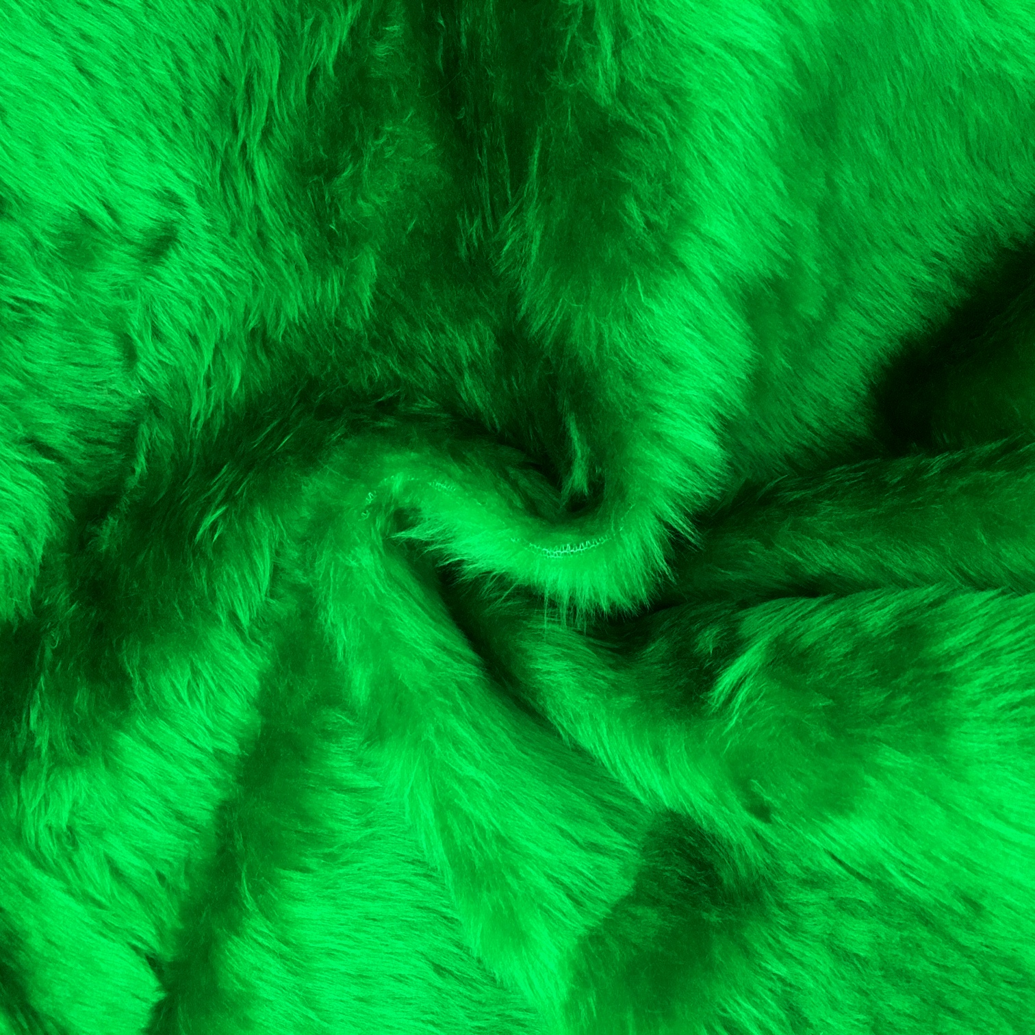 Plain Fur - EMERALD GREEN